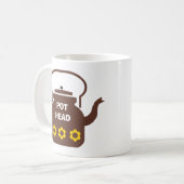 GRAPPIG! Pot Head Mok – Koffie- en Theeliefhebber (Voorkant links)