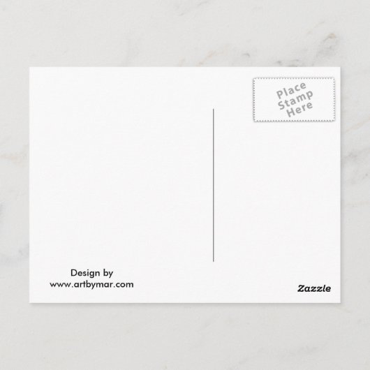 Grappig  Praten Kleding Briefkaart (Achterkant)