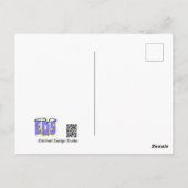 Grappig Pratende Papegaai Merry X-Mas Briefkaart (Achterkant)