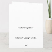 Grappig pratende papegaaiensteek. Tekst Wenskaart Kaart (Achterkant)