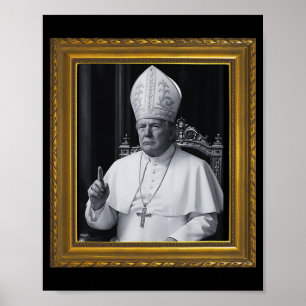Grappig President dat Trump de volgende paus wil z Poster
