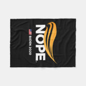 Grappig President Donald Trump 2024 Fleece Deken (Voorkant (Horizontaal))