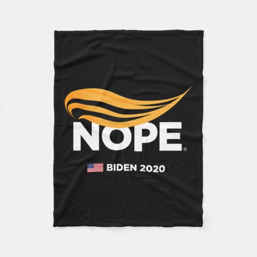 Grappig President Donald Trump 2024 Fleece Deken (Voorkant)