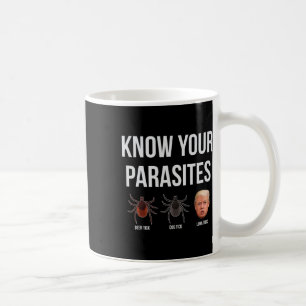 Grappig President Donald Trump Parasite Lunatic T Koffiemok