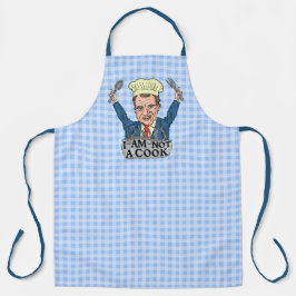 Grappig President Richard Nixon Ik ben geen cook Schort