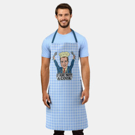 Grappig President Richard Nixon Ik ben geen cook Schort