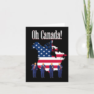 Grappig President Trump Gezegde Oh Canada Kaart Am