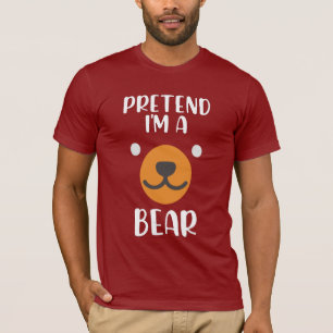 grappig pretendeer ik een Beer T-shirt