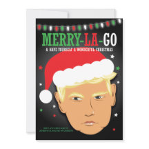Grappig Prettig La Ga Trump Puns Kerstmis  