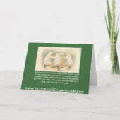 Grappig prettige feestdagen (plural:) (Achterkant)