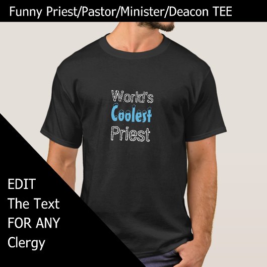 Grappig Priest Gift World's koelste T-Shirt