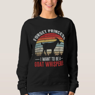 Grappig Princess Geit Fluisteraar T-shirt Vintage 