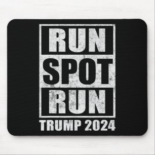 Grappig Pro Trump 2024 Run Spot Run Trump Kamala D Muismat