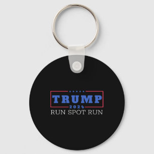 Grappig Pro Trump 2024 Run Spot Run Trump Kamala D Sleutelhanger