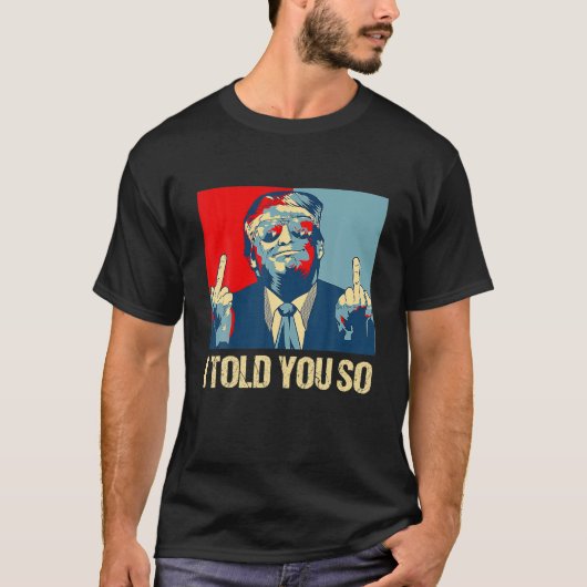Grappig Pro Trump dat ik je zo'n 45e President heb T-shirt (Voorkant)