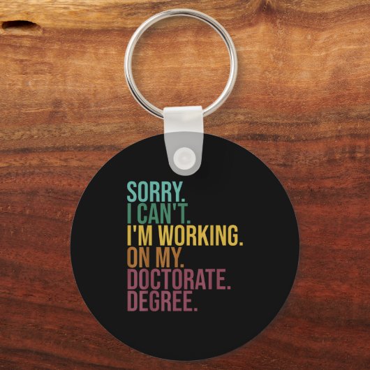 Grappig proefschrift, sorry dat ik niet aan doct k sleutelhanger (Voorkant)