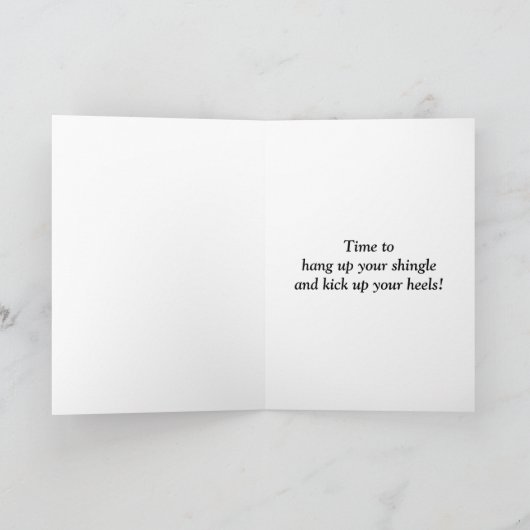 Grappig Professioneel Afstuderen Gefeliciteerd Paa Kaart (Binnen)