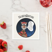 Grappig Psychisch Lezen Llama Nostradamus Hallowee Servet (Insitu)