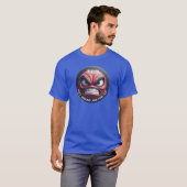 Grappig Puck Around en Ontdek Angry Puck T-shirt (Voorkant volledig)