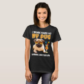 Grappig Pug T-shirt Pug Liefhebber (Voorkant volledig)