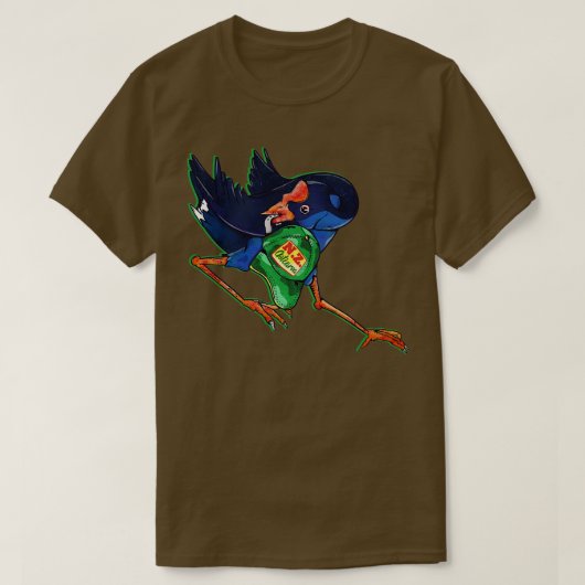 Grappig Pukeko Aotearoa Nederland T-shirt (Design voorkant)