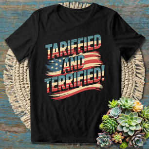 Grappig Pun Tarified en doodsbang Hilarisch T-shirt