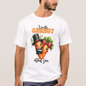 Grappig Punny Valentijn Wortel Paar T-shirt (Voorkant)