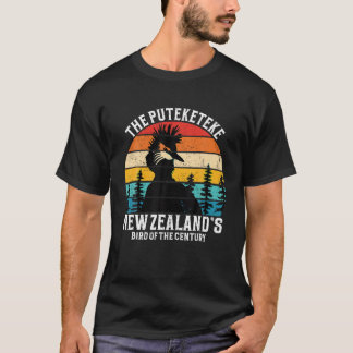 Grappig Puteketeke Nieuw-Zeeland is Vogel van de E T-shirt