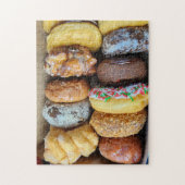 Grappig! Puzzel - Doos van Donuts (Verticaal)