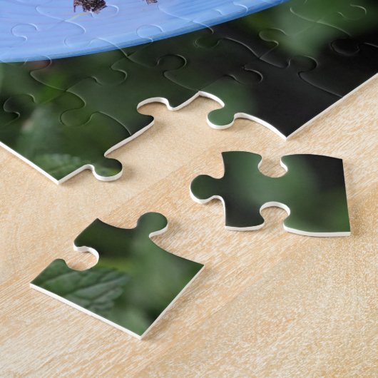 Grappig! Puzzel - Vlinders voeden niet storen Legpuzzel (Zijkant)