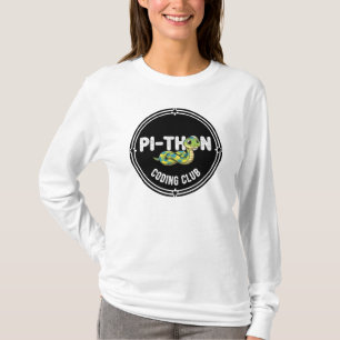 Grappig Python-coderingsclub T-shirt met Snack-pun