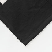 Grappig QR-President Trump 4547 Dansende danspasje Fleece Deken (Hoek)