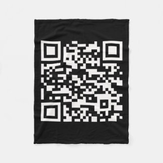 Grappig QR-President Trump 4547 Dansende danspasje Fleece Deken
