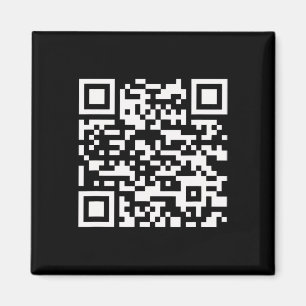 Grappig QR-President Trump 4547 Dansende danspasje Magneet