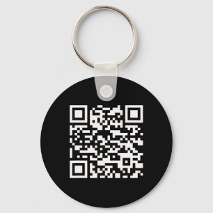 Grappig QR-President Trump 4547 Dansende danspasje Sleutelhanger