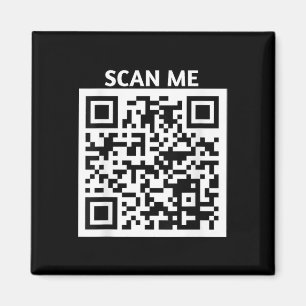Grappig QR President Trump 4547 T-shirt Trump Danc Magneet
