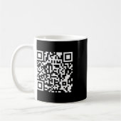 Grappig QR President Trump 4547 Trump Dancing Code Koffiemok (Links)