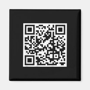 Grappig QR President Trump 4547 Trump Dancing Code Magneet