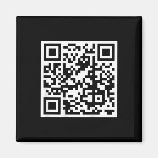 Grappig QR President Trump 4547 Trump Dancing Code Magneet (Voorkant)