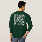 Grappig QR President Trump 45/47 Trump Dancing Cod T-shirt (Achterkant volledig)