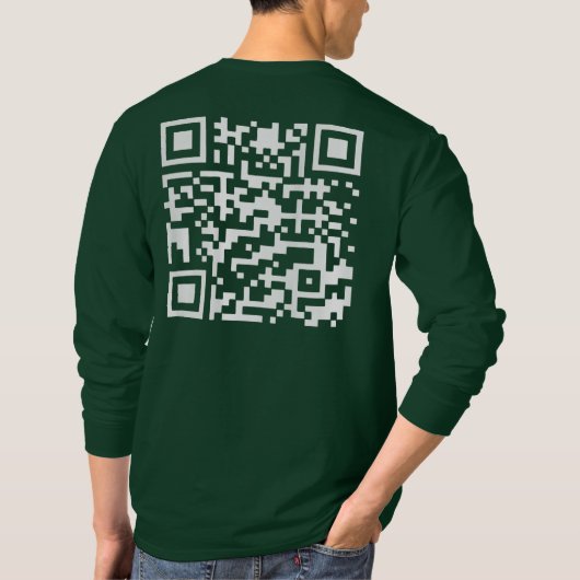 Grappig QR President Trump 45/47 Trump Dancing Cod T-shirt (Achterkant)
