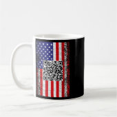 Grappig QR President Trump Code Dans Koffiemok (Links)