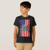 Grappig QR President Trump Code Dans T-shirt (Voorkant volledig)