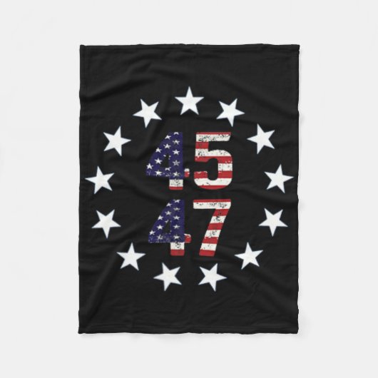 Grappig QR President Trump Dance Code 1 Fleece Deken (Voorkant)
