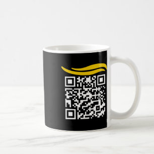 Grappig QR President Trump Dance Code 1 Koffiemok