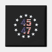 Grappig QR President Trump Dance Code 1 Magneet (Voorkant)