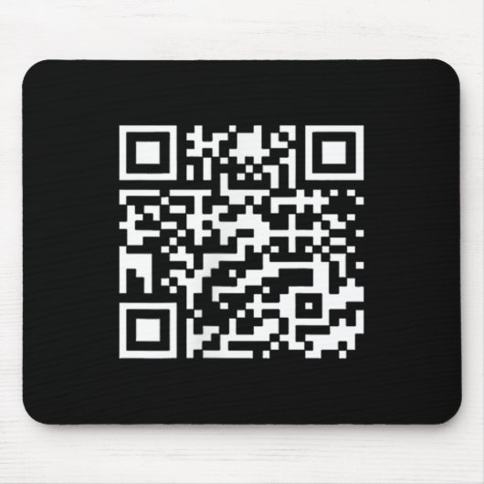 Grappig QR President Trump Dance Code _1 Muismat (Voorkant)