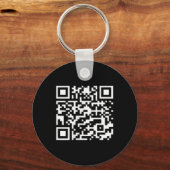 Grappig QR President Trump Dance Code _1 Sleutelhanger (Voorkant)