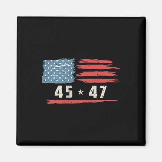 Grappig QR President Trump Dance Code 2 kant Magneet (Voorkant)