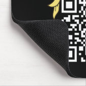 Grappig QR President Trump Dance Code 2 Muismat (Hoek)
